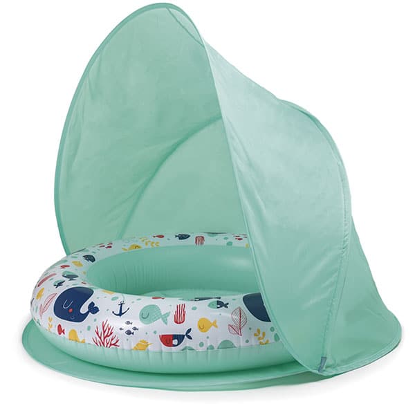 Piscina con parasol para bebés The Best Swimmer