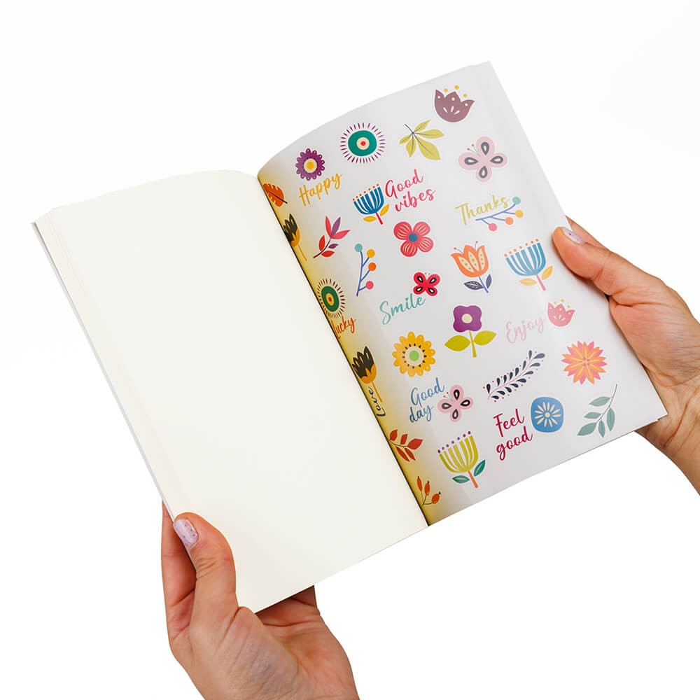 Sticker Book Flowers