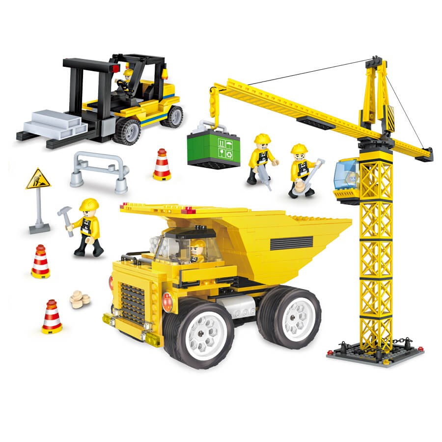 Construction building blocks 804 pcs