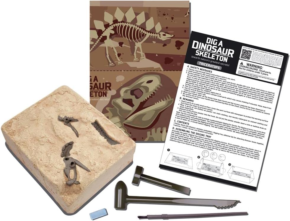 Kit de excavación Triceratops