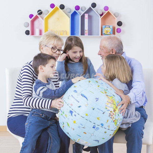 Globo Terráqueo inflable 50 cm
