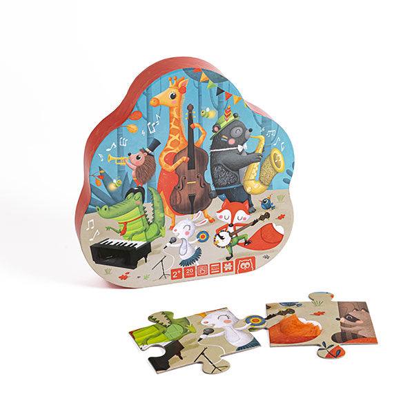 Puzzle Texturas Animal Jazz