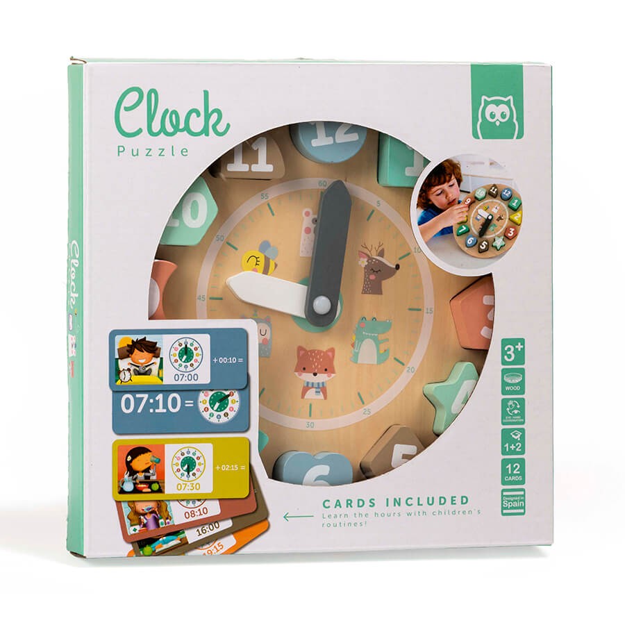 Reloj encajable con tarjetas