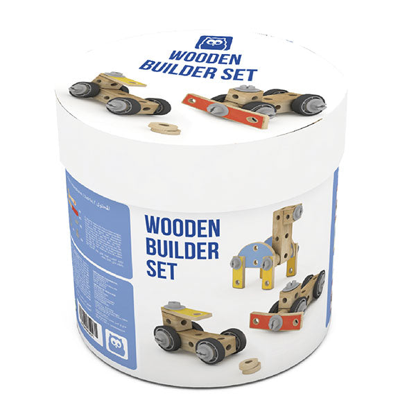 Set de construcción de madera