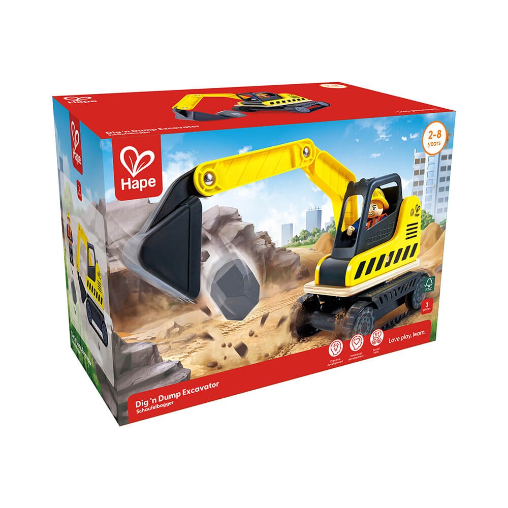 Dig n' dump excavator