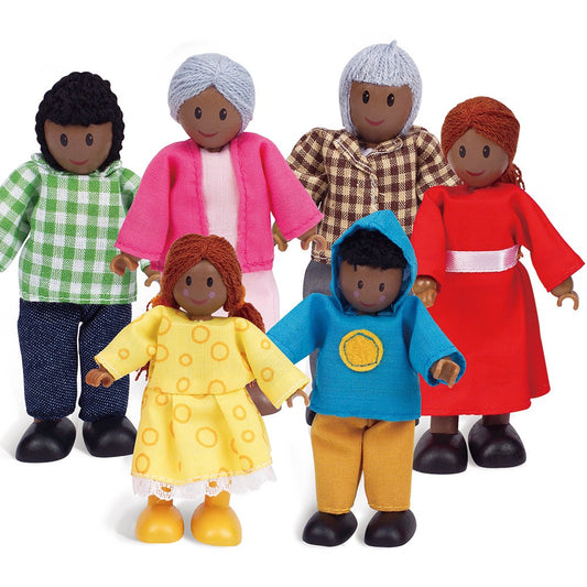 Familia feliz Afroamericana