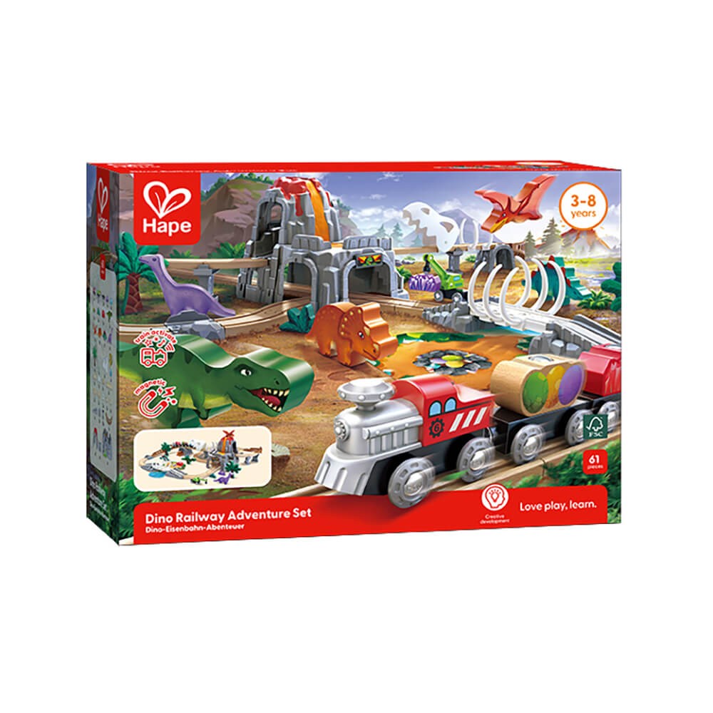 Set circuito de Aventuras Dino