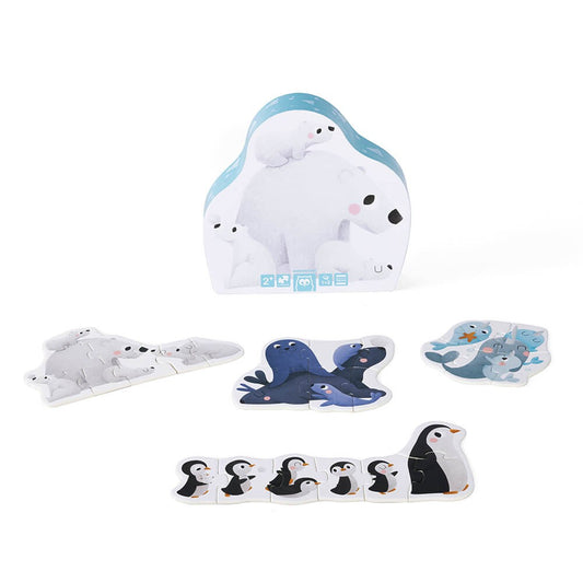 Puzzle evolutivo Polar animals