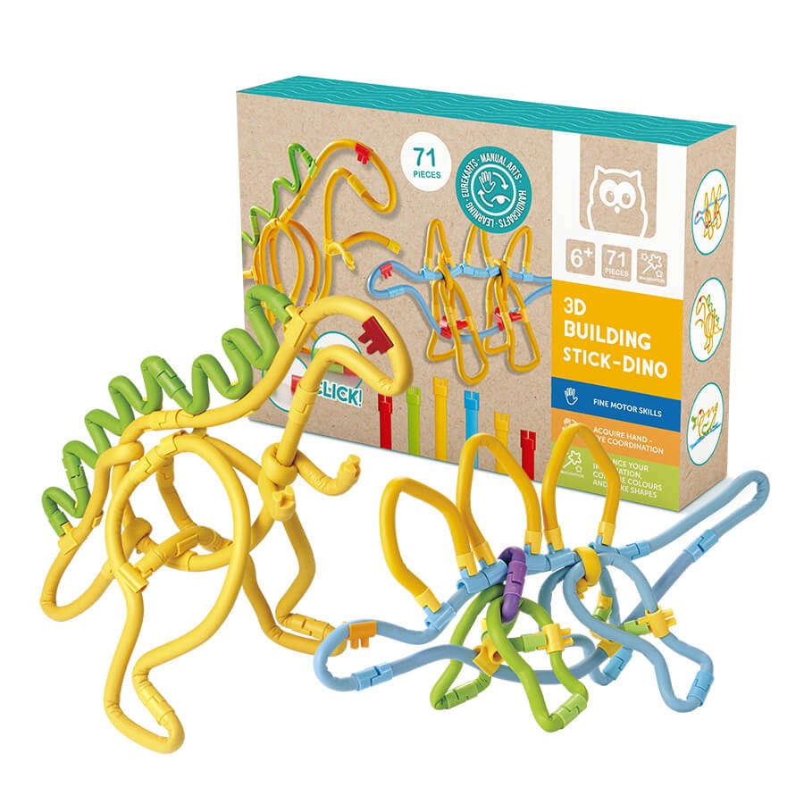 3D building stick - Dino