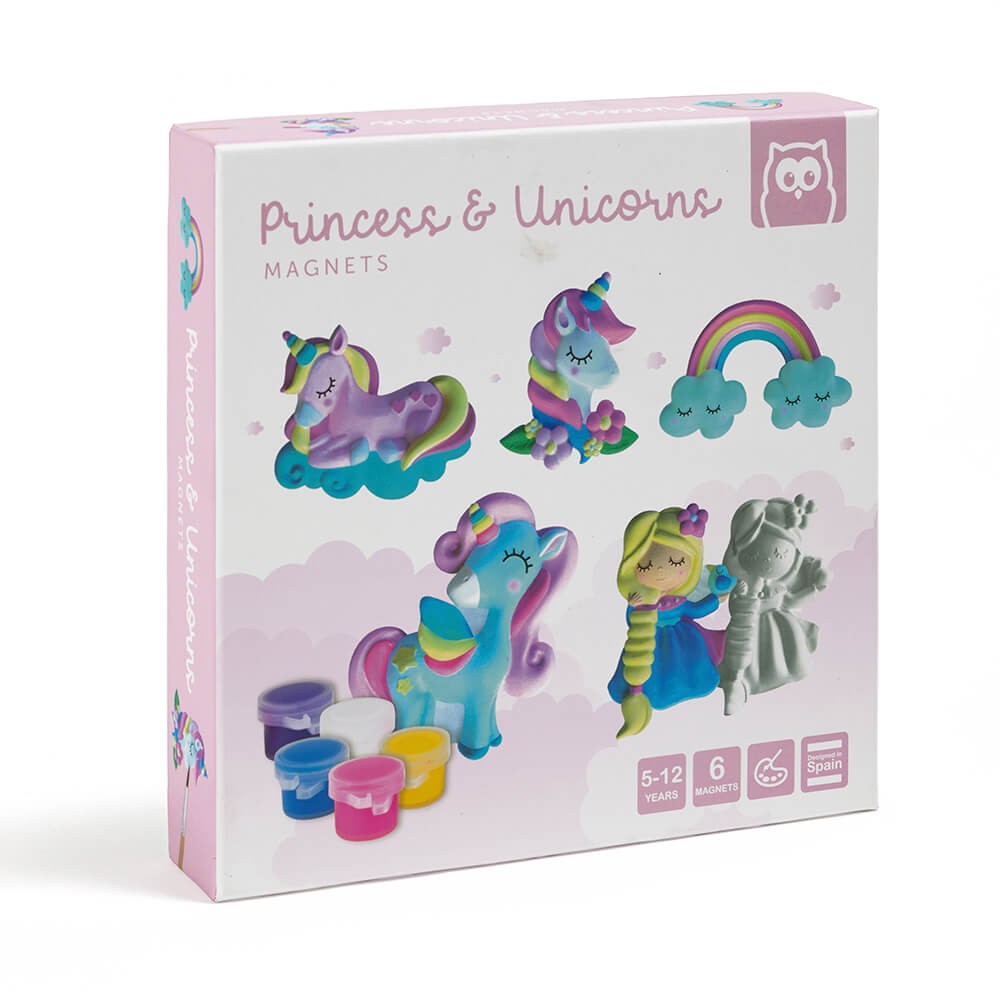 DYI princess and unicorns magnets