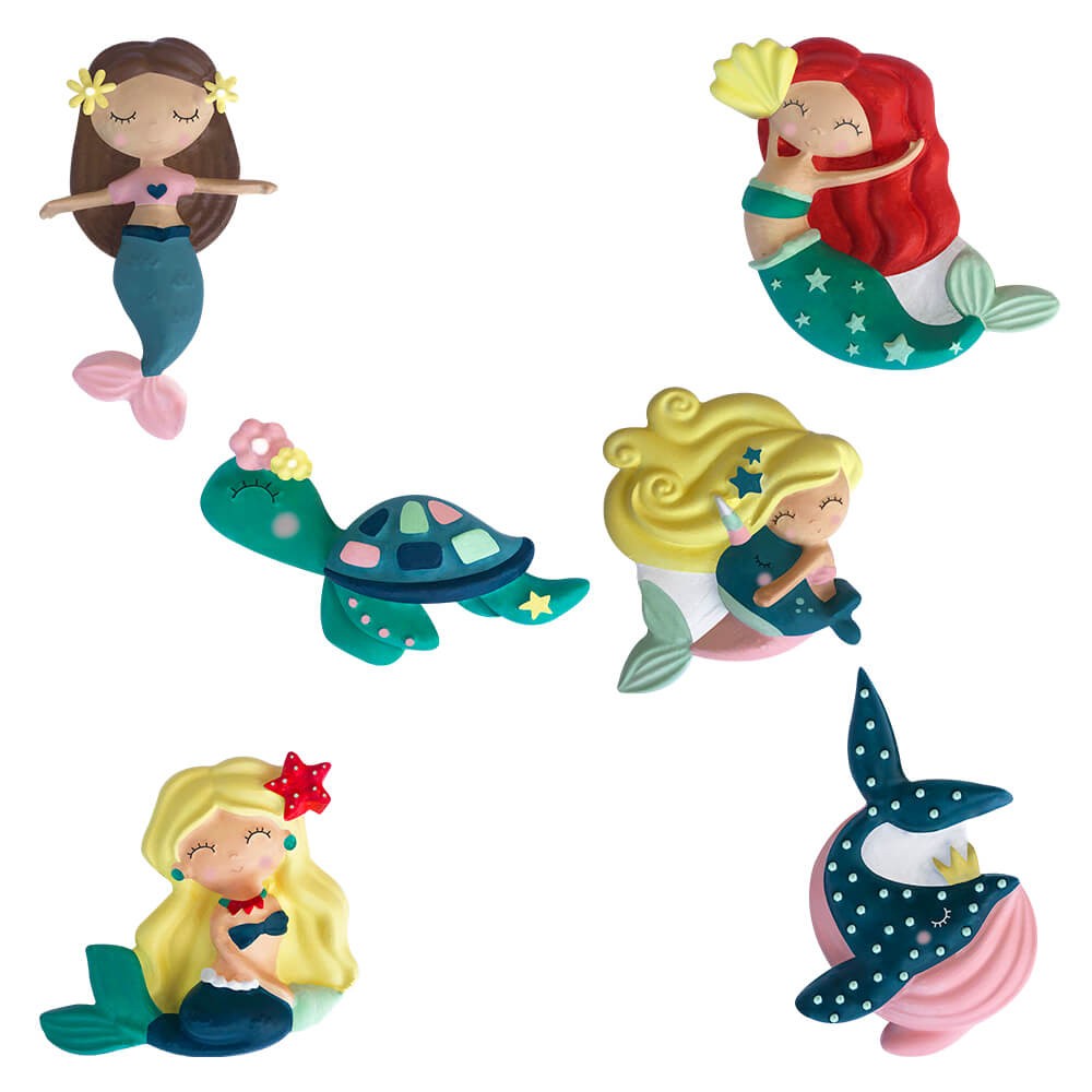 DYI Under the sea magnets