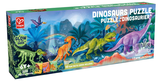 Dinosaur puzzle 200 pcs hape