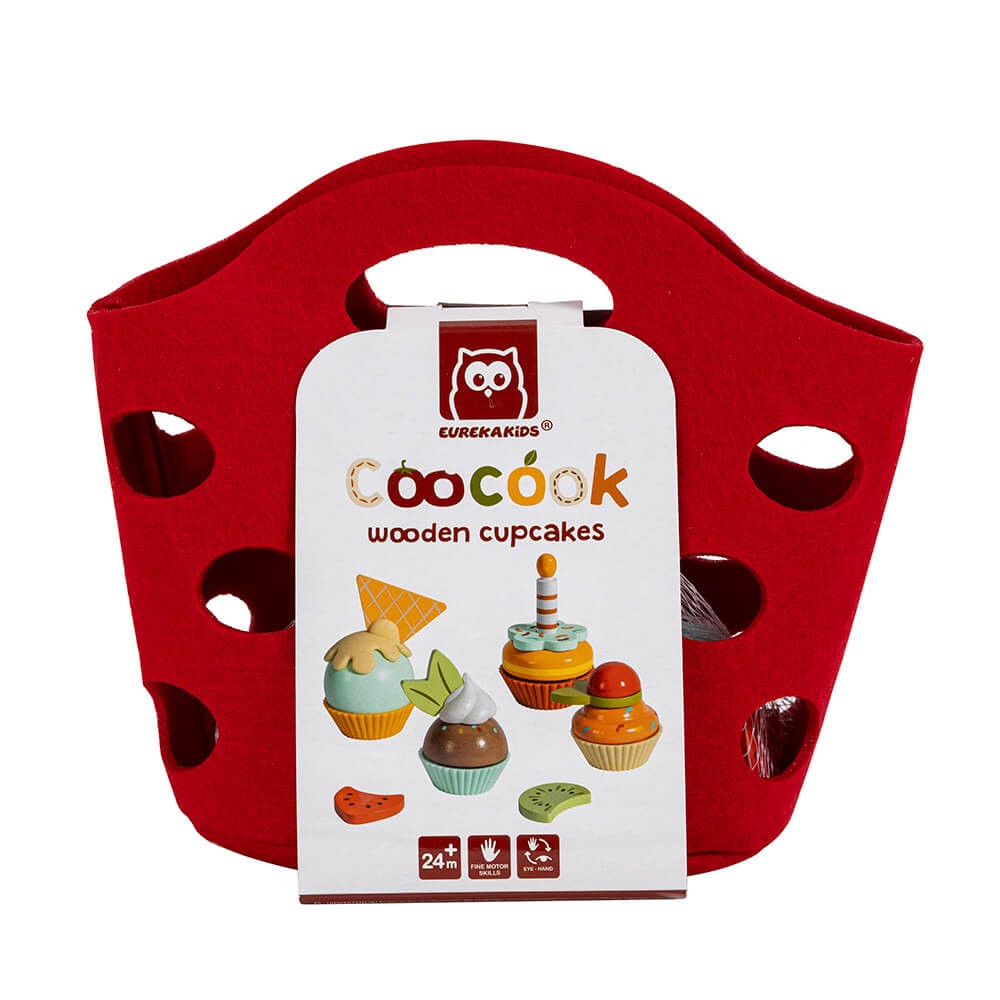 Coo Cook Cupcakes de madera