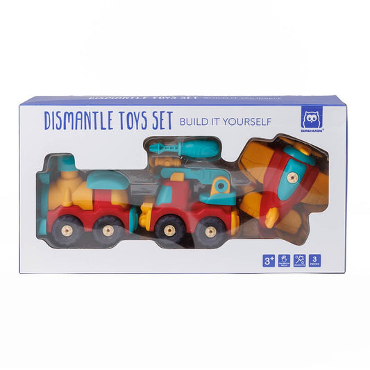Dismantle toys set 3 piezas