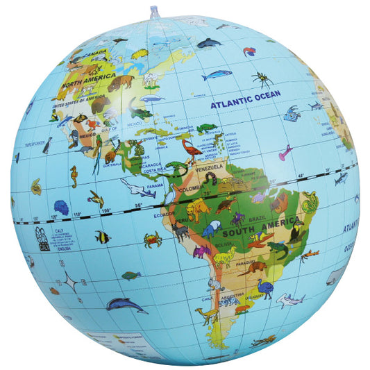 Globo Terráqueo inflable 50 cm