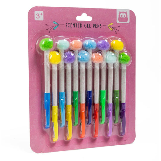 Set de bolígrafos de gel con olor